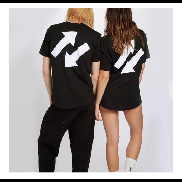 LES GIRLS LES BOYS BLACK/WHITE COTTON TEE XS - Picture 3 of 8